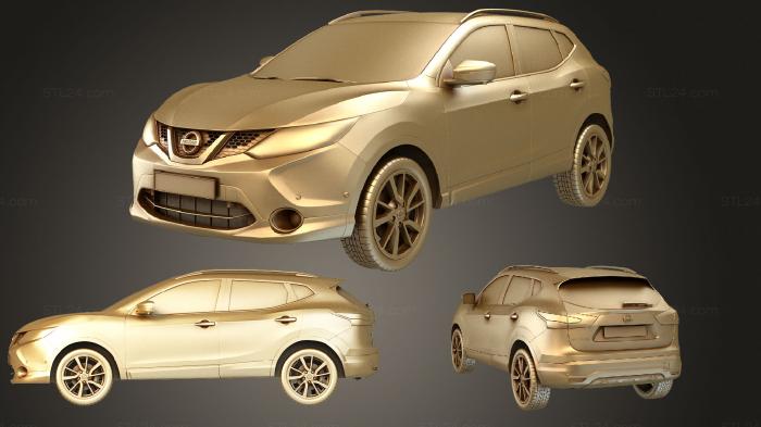 Vehicles (Nissan Qashqai 2014, CARS_2776) 3D models for cnc